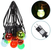 Aigostar - LED Vonkajšia dekoračná reťaz 10xLED/8m IP44 teplá biela