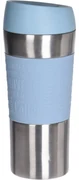 Cestovný termo hrnček Tronto, 350 ml, modrá, nehrdz. oceľ, 8 x 20 cm