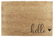 Rohožka z kokosového vlákna 40x60 cm Hello Scribble – Artsy Doormats