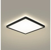 Brilagi - LED Kúpeľňové svietidlo ULTRA SLIM LED/18W/230V 30x30 cm čierna IP54