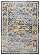 Okrovožltý/sivý koberec 77x150 cm Springs – Universal