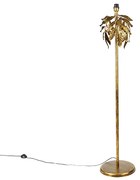 Vintage stojaca lampa starožitné zlato 30 cm bez tienidla - Linden