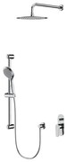 Cersanit S952-011 - Sprchová sada MODUO s podomietkovou batériou, chróm lesk