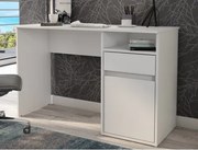 Písací stôl so zásuvkou Carlos, biely%