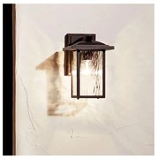 Kichler KL-CAPPANNA-S-BKT - Vonkajšie nástenné svietidlo CAPPANNA S 1xE27/60W/230V IP44