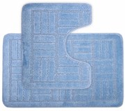 Kúpeľňové predložky set 2 kusov Braccus svetlomodré EMI