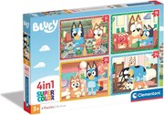 Puzzle 4v1 Bluey Clementoni 21530