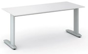 Kancelársky písací stôl PRIMO FLEXIBLE, 180x80 cm, biela
