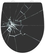 Schütte WC doska so spomaľujúcim mechanizmom (prasknuté sklo) (100253145)