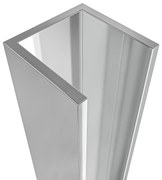 Cerano Antelo, stenový profil pre inštaláciu do niky pre dvere a zásteny Antelo 190cm, chrómová, CER-CER-432469