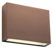 Redo 90377 - LED Vonkajšie nástenné svietidlo KAMAL LED/4,4W/230V 3000K IP54 hnedá