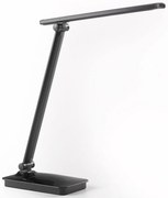 ONLI - LED Stmievateľná stolná lampa s USB portom DESKI LED/7W/230V 4000K čierna