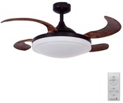 FANAWAY 512120 - Stropný ventilátor EVORA 2xE27/15W/230V + diaľkové ovládanie