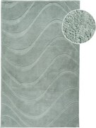 Kúpeľňový koberček WAVES 400 zelený