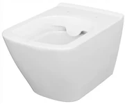 Cersanit City Square CleanOn, závesná wc misa bez sedátka, biela, K35-041