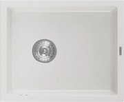 Mexen Pedro - drez granitový 56,0x46,0cm, 1-komorový, biela, 6508561000-20