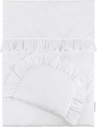 Boho sada s výplňou biela 50x65cm