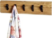 Věšiak na stenu Riviera, šírka 60 cm, masivna akácia%