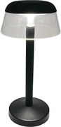 LED Stm. nabíjacia dotyková stolná lampa LED/3W/5V 3000-6000K čierna