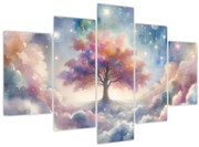 Obraz – Strom života v oblakoch (150x105 cm)