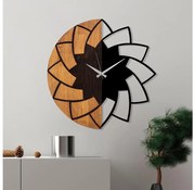 Nástenné hodiny pr. 56 cm 1xAA drevo/kov