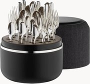 Ručne vyrobená súprava vysokoleštených príborov so škatuľou Spaten, 6 osôb, 24 ks