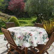 ZÁHRADNÝ VODEODOLNÝ OBRUS GARDEN (FI) 150 CM KVETY