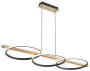 Zuma Line MD3913-3-3BWLT - LED Luster na lanku ALMERIA LED/35W/230V