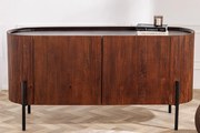 Dizajnová komoda z masívu Gatsby Mango 150cm
