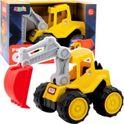 LEAN Toys Detské záhradné rýpadlo na piesok žlté
