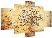 Obraz - Mozaikový strom života (150x105 cm)