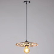 Luster na lanku FALCO 1xE27/60W/230V pr. 30 cm béžová