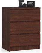 Komoda Kuba 60 cm - 3 zásuvky wenge