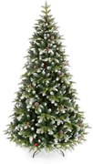 Umelý vianočný stromček 3D Jedľa Zasnežená 210cm