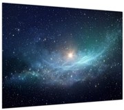 Obraz - Hviezdy a hmlovina (70x50 cm)