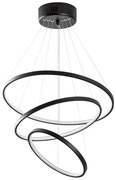 Čierne LED závesné svietidlo ø 50 cm Simit – Opviq lights
