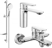 Mexen Milo DF05 vaňová súprava, chrómová - 71303DF05-00