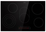 Klarstein Virtuosa Roast, vstavaná varná doska, 5 zón, 8500W, sklokeramika