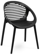 Čierne záhradné kreslo Bonami Essentials Joanna