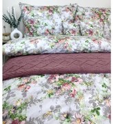 INTERMEDIC SK Posteľná obliečka Maľované Kvety 140x200 / 70x90 – bavlna, zips