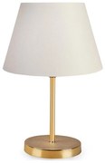 Stolná lampa AYD 1xE27/60W/230V biela/zlatá