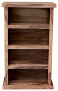 Knižnica Rami 60x100x35 indický masív palisander Svetlomedová