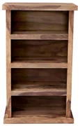 Knižnica Rami 60x100x35 indický masív palisander Svetlomedová