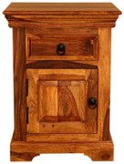 Nočný stolík Jali 45x60x40 z indického masívu palisander Natural