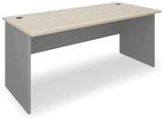 Stôl SimpleOffice 180 x 80 cm, dub svetlý / sivá
