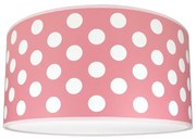 Detské stropné svietidlo DOTS PINK 2xE27/60W/230V ružová