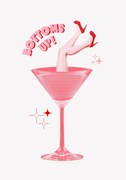 Ilustrácia Bottoms up!, Athene Fritsch