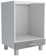 Kuchynská skrinka Lucjan 60D GAZ LUX šedá