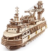 Ugears 3D puzzle Research Vessel – Výskumné plavidlo 575 ks