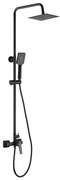 Deante NQL_N4XM - Sprchová súprava s batériou BLUR čierna